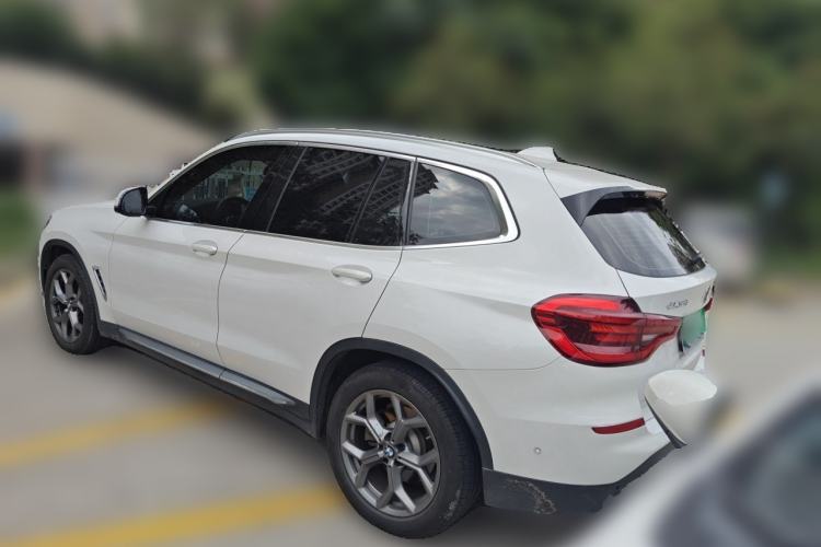 Used BMW X3 2021 xDrive28i Luxury Package Rear Left 45 Deg