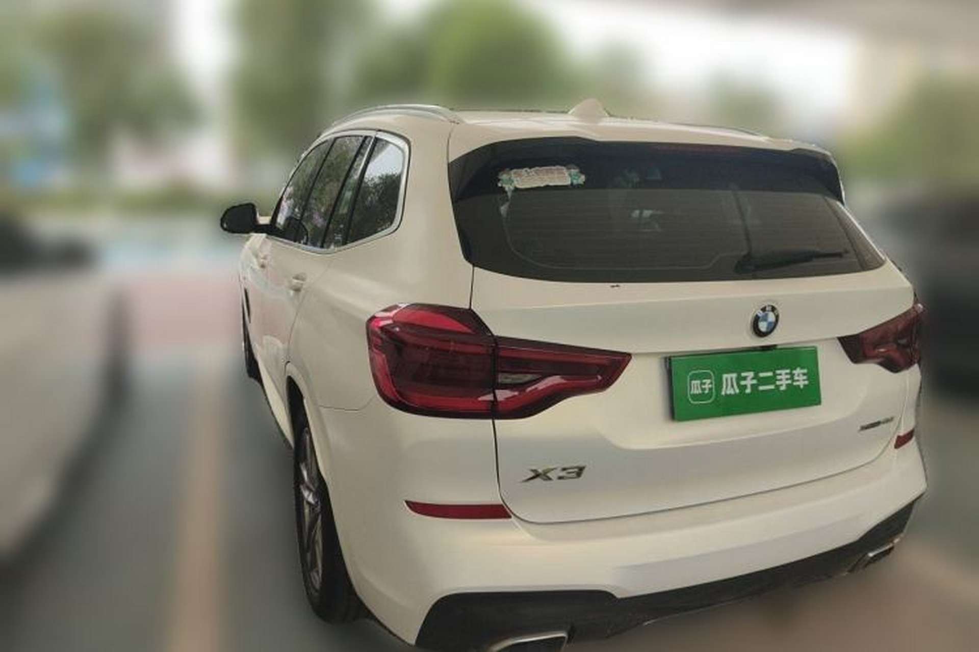 Used BMW X3 2021 Restyled xDrive25i M Sport Package Rear Left 45 Deg