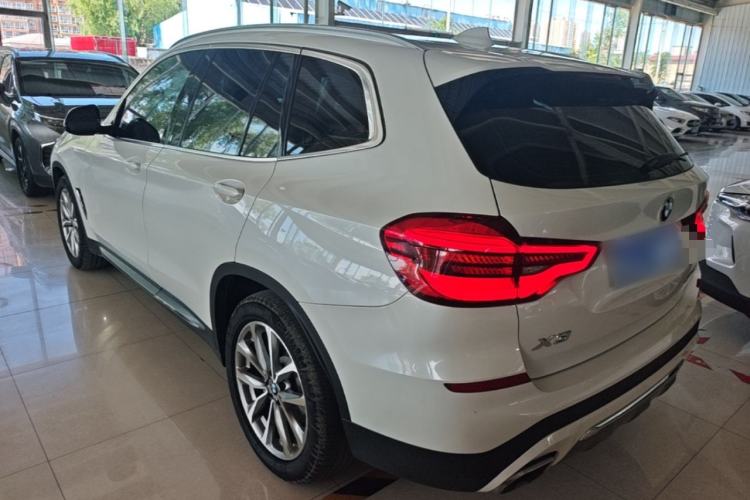 Used BMW X3 2021 xDrive25i Luxury Package Rear Left 45 Deg