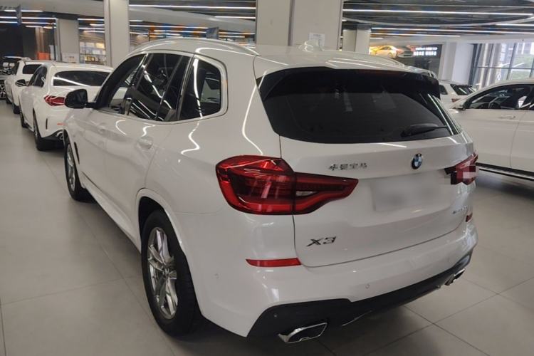 Used BMW X3 2021 xDrive25i M Sport Package Rear Left 45 Deg