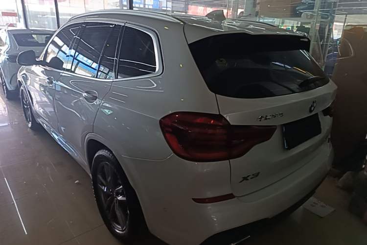 Used BMW X3 2021 xDrive25i M Sport Package Rear Left 45 Deg