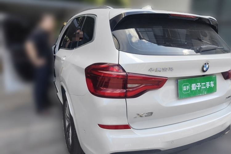 Used BMW X3 2021 xDrive25i M Sport Package Rear Left 45 Deg