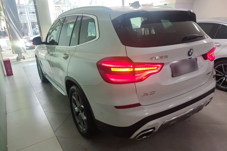 Used BMW X3 2021 xDrive28i Luxury Package Rear Left 45 Deg