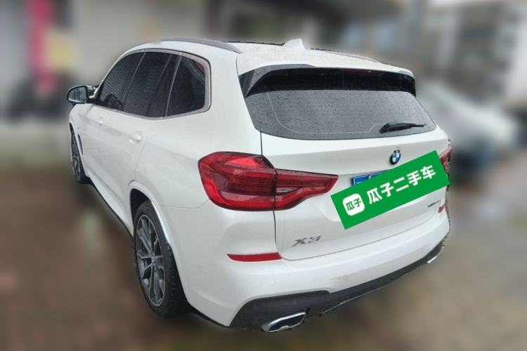 Used BMW X3 2021 xDrive30i Luxury Model with M Sport Package Rear Left 45 Deg