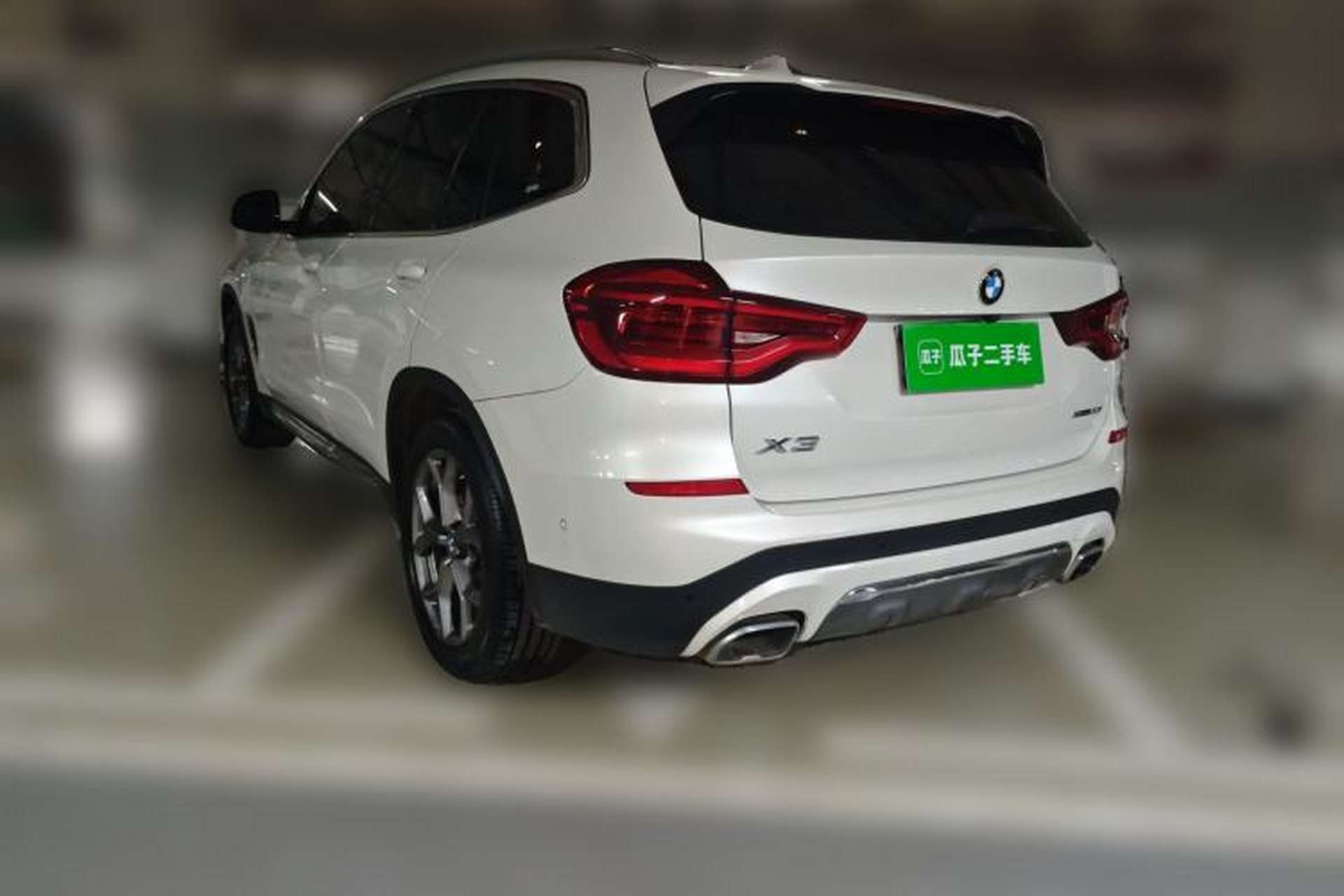 Used BMW X3 2021 Facelift xDrive28i Luxury Package Rear Left 45 Deg