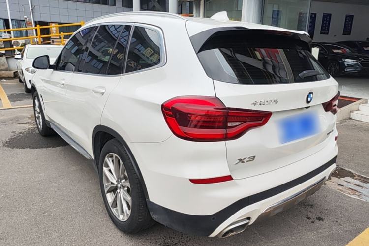 Used BMW X3 2021 xDrive25i Luxury Package Rear Left 45 Deg
