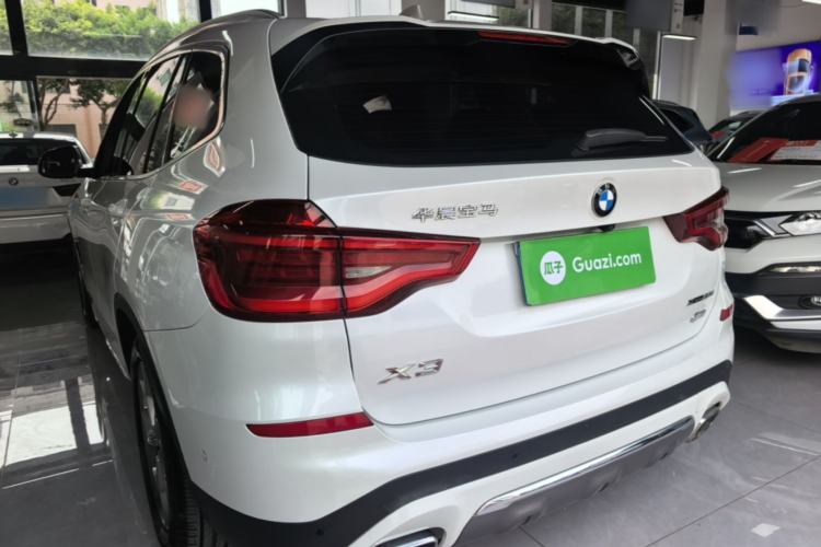 Used BMW X3 2021 xDrive28i Luxury Package Rear Left 45 Deg