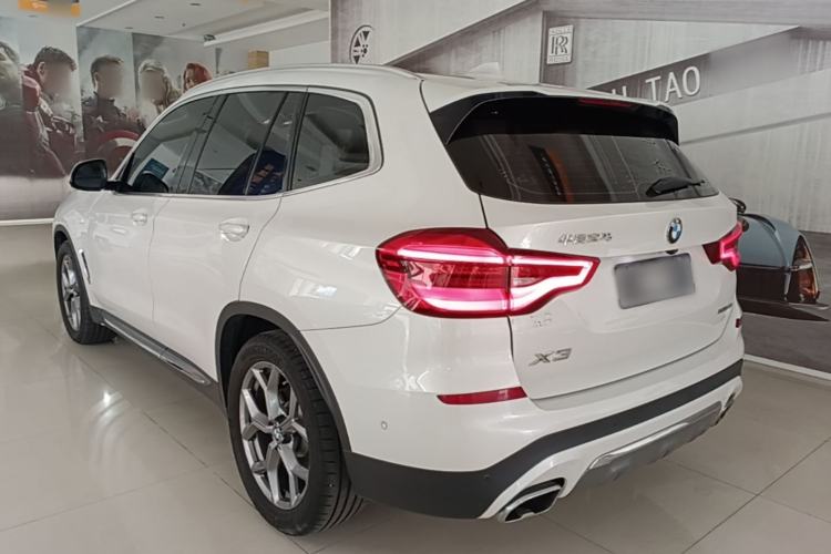 Used BMW X3 2021 xDrive28i Luxury Package Rear Left 45 Deg