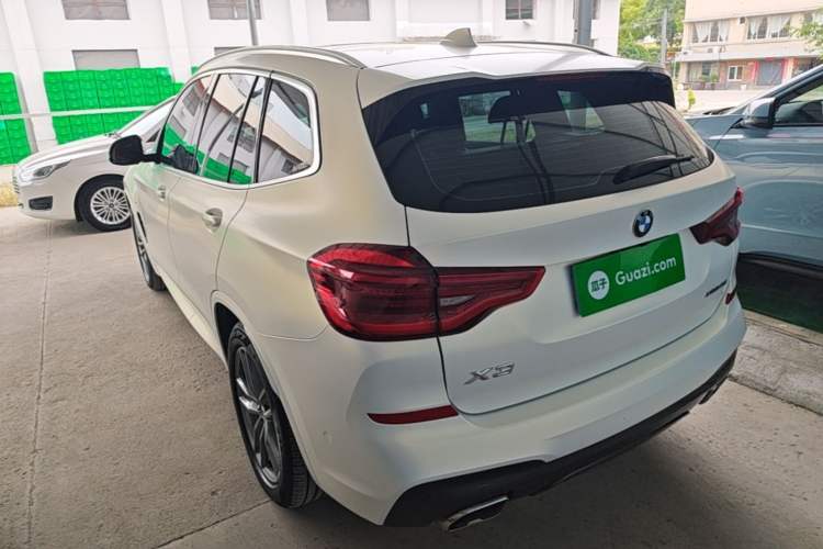 Used BMW X3 2021 Restyled xDrive25i M Sport Package Rear Left 45 Deg