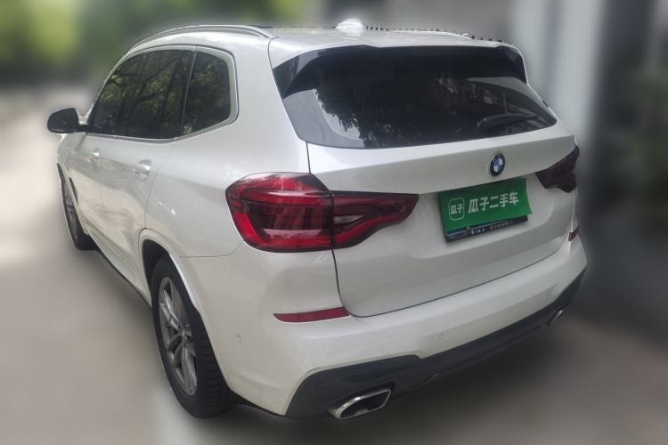 Used BMW X3 2021 xDrive28i M Sport Package Rear Left 45 Deg