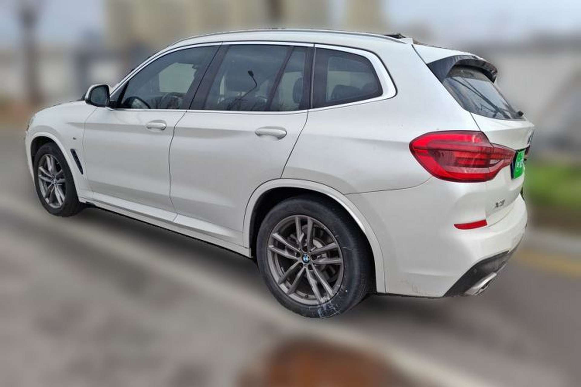 Used BMW X3 2021 Restyled xDrive25i M Sport Package Rear Left 45 Deg