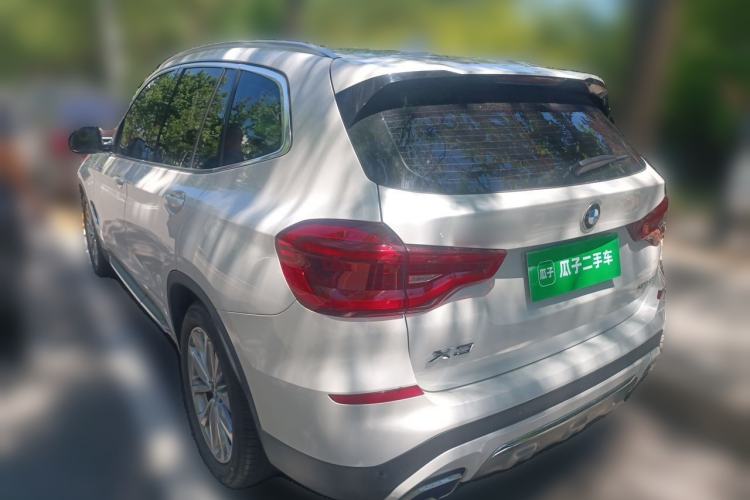 Used BMW X3 2021 xDrive25i Luxury Package Rear Left 45 Deg