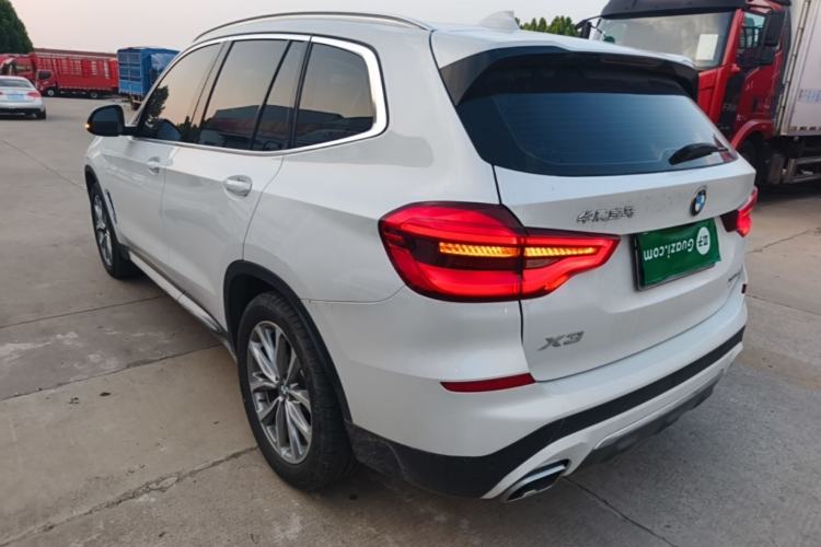Used BMW X3 2021 Facelift xDrive25i Luxury Package Rear Left 45 Deg