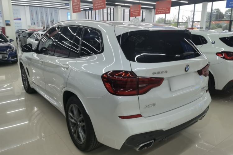 Used BMW X3 2021 xDrive25i M Sport Package Rear Left 45 Deg