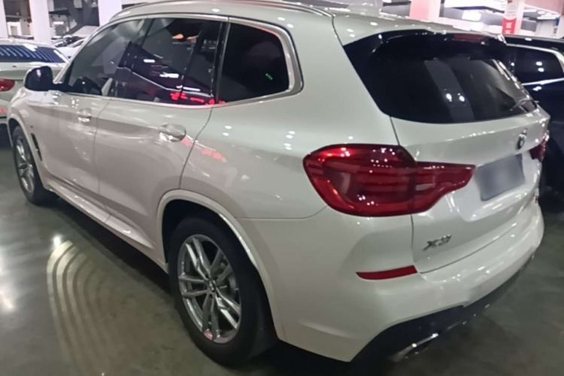 Used BMW X3 2021 xDrive25i M Sport Package Rear Left 45 Deg