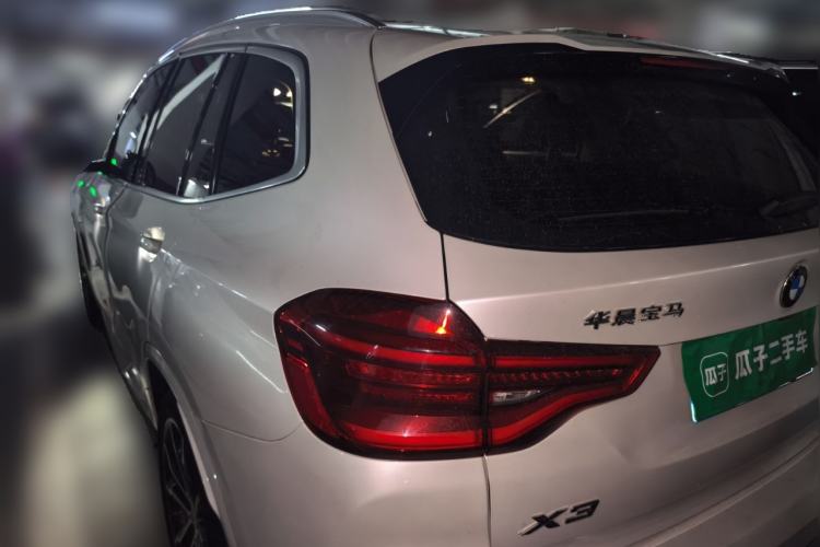 Used BMW X3 2021 xDrive30i Luxury Model with M Sport Package Rear Left 45 Deg