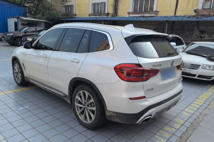 Used BMW X3 2021 xDrive25i Luxury Package Rear Left 45 Deg