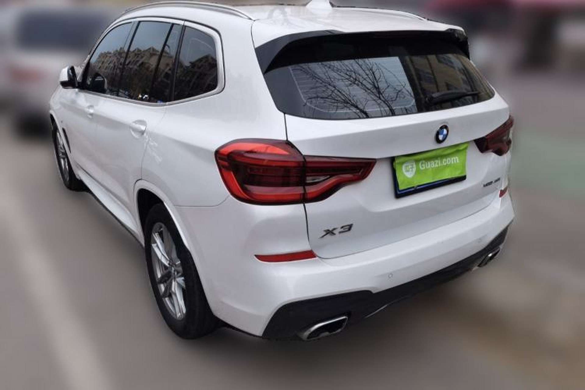 Used BMW X3 2021 Restyled xDrive25i M Sport Package Rear Left 45 Deg
