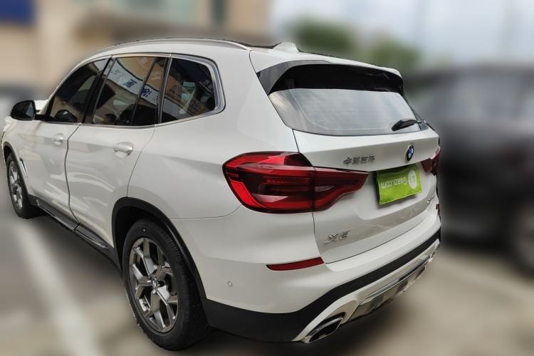 Used BMW X3 2021 xDrive28i Luxury Package Rear Left 45 Deg