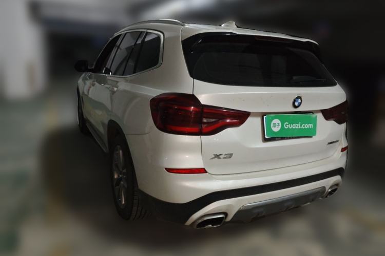 Used BMW X3 2021 xDrive25i Luxury Package Rear Left 45 Deg