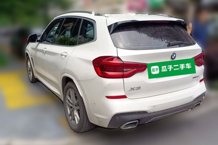 Used BMW X3 2021 xDrive28i M Sport Package Rear Left 45 Deg