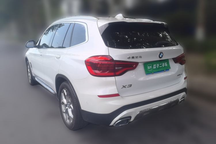 Used BMW X3 2021 xDrive28i Luxury Package Rear Left 45 Deg