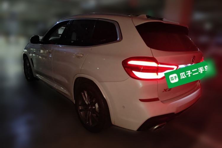 Used BMW X3 2021 xDrive25i M Sport Package Rear Left 45 Deg