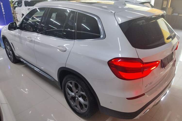 Used BMW X3 2021 xDrive28i Luxury Package Rear Left 45 Deg