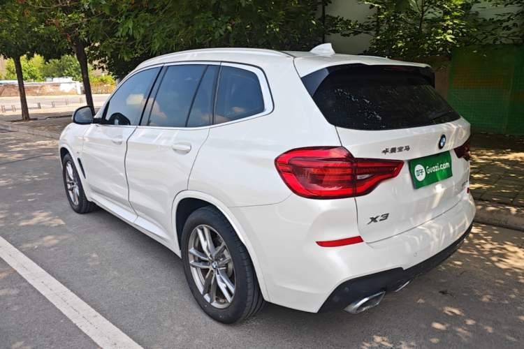 Used BMW X3 2021 Restyled xDrive25i M Sport Package Rear Left 45 Deg