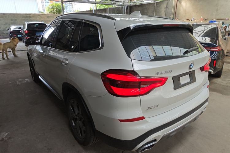 Used BMW X3 2021 xDrive28i Luxury Package Rear Left 45 Deg
