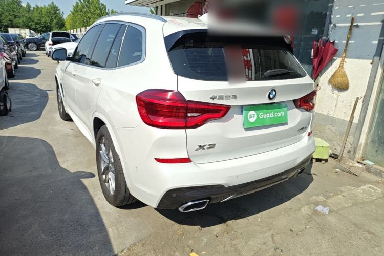 Used BMW X3 2021 xDrive28i M Sport Package Rear Left 45 Deg