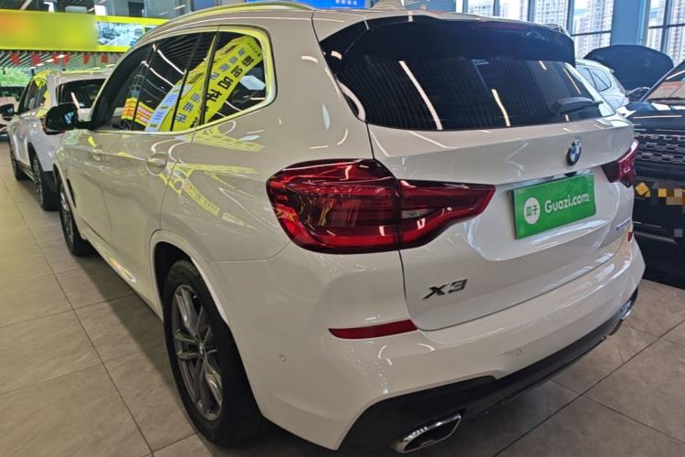 Used BMW X3 2021 xDrive28i M Sport Package Rear Left 45 Deg