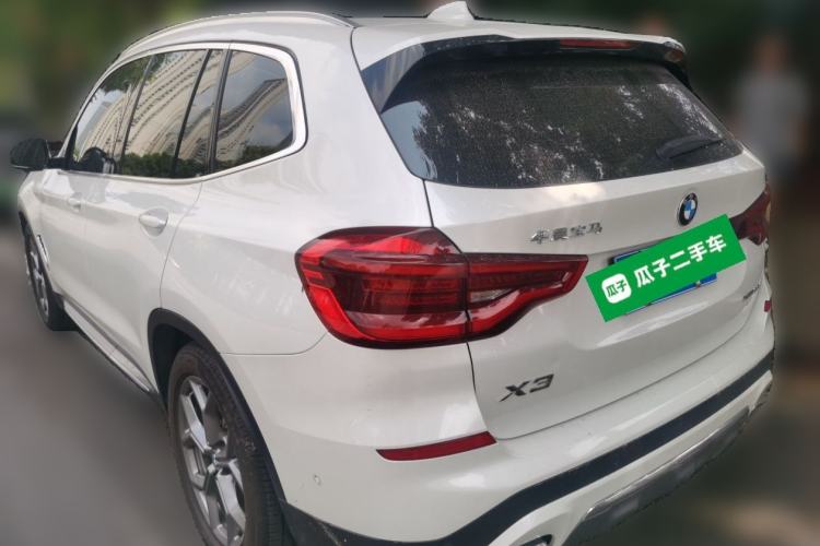 Used BMW X3 2021 xDrive28i Luxury Package Rear Left 45 Deg
