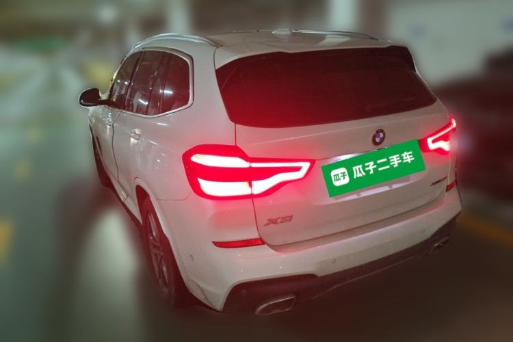Used BMW X3 2021 xDrive28i M Sport Package Rear Left 45 Deg