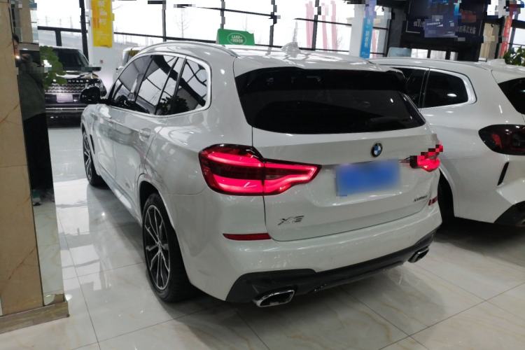 Used BMW X3 2021 Restyled xDrive30i Leading Edition M Sport Package Rear Left 45 Deg