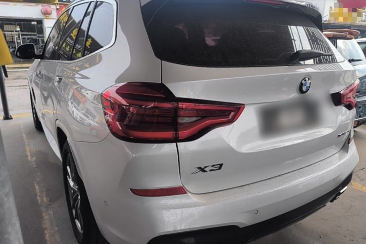 Used BMW X3 2021 xDrive28i M Sport Package Rear Left 45 Deg