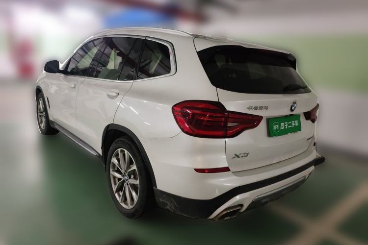 Used BMW X3 2021 xDrive25i Luxury Package Rear Left 45 Deg