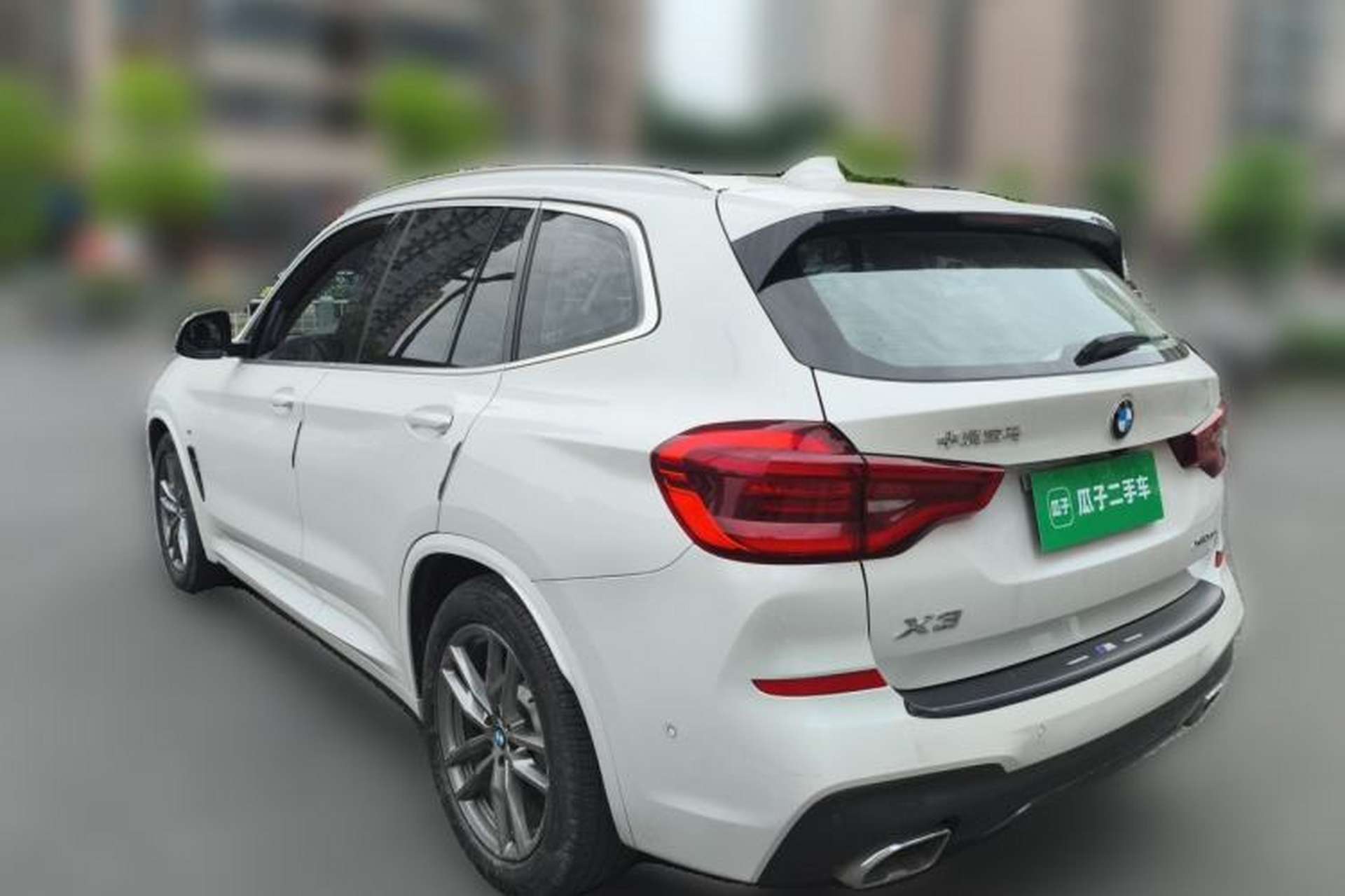 Used BMW X3 2021 xDrive28i M Sport Package Rear Left 45 Deg
