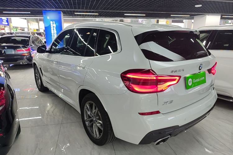 Used BMW X3 2021 xDrive25i M Sport Package Rear Left 45 Deg