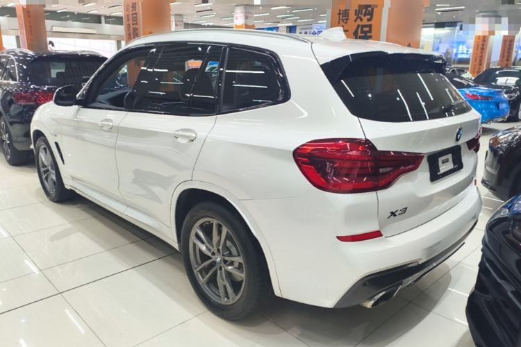 Used BMW X3 2021 xDrive25i M Sport Package Rear Left 45 Deg