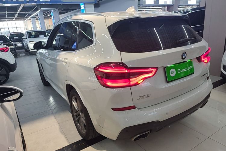 Used BMW X3 2021 xDrive28i M Sport Package Rear Left 45 Deg