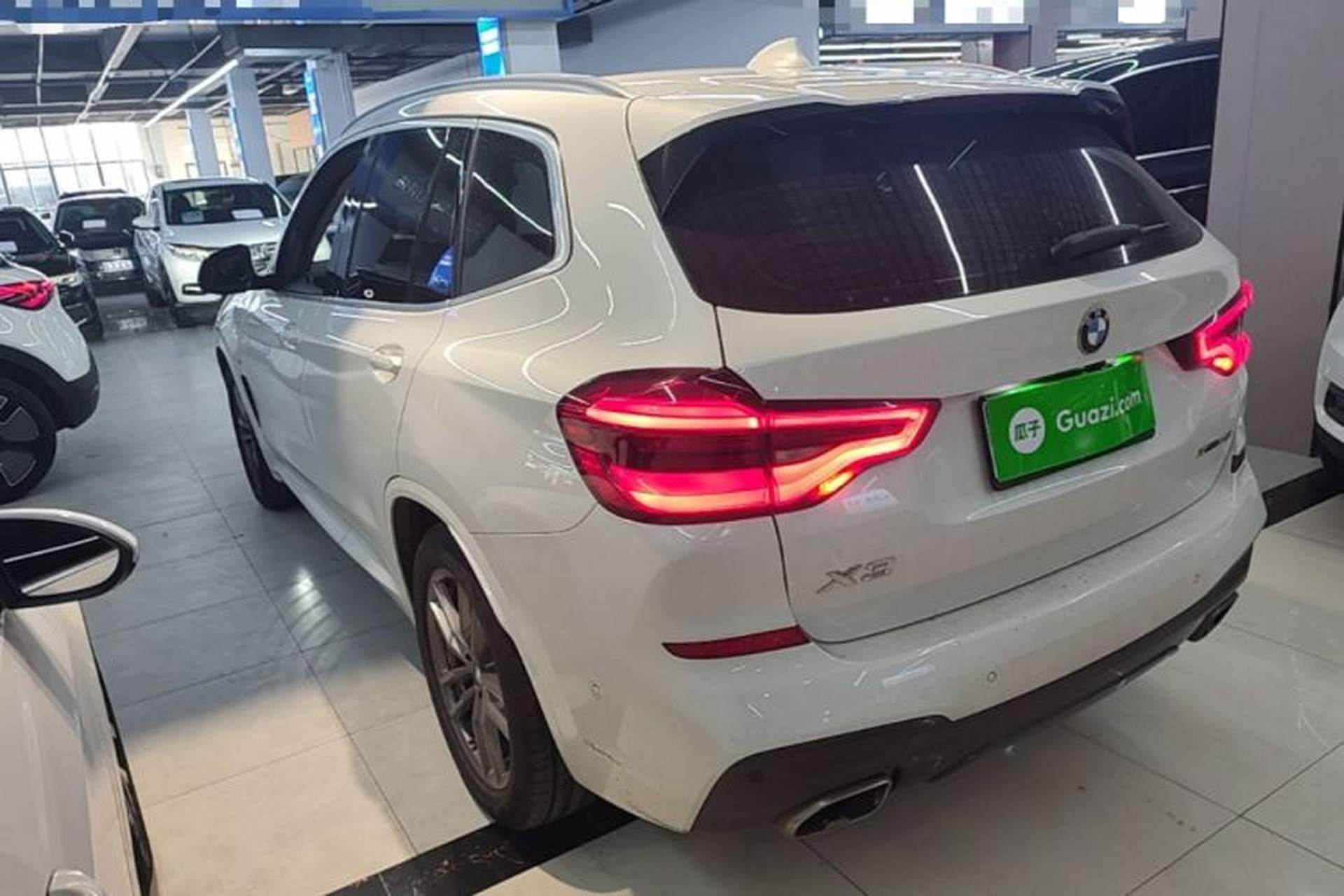 Used BMW X3 2021 xDrive28i M Sport Package Rear Left 45 Deg