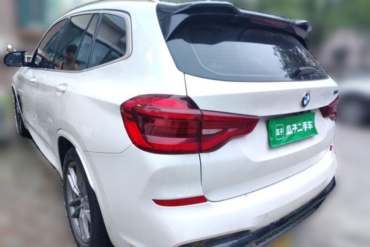 Used BMW X3 2021 xDrive25i M Sport Package Rear Left 45 Deg