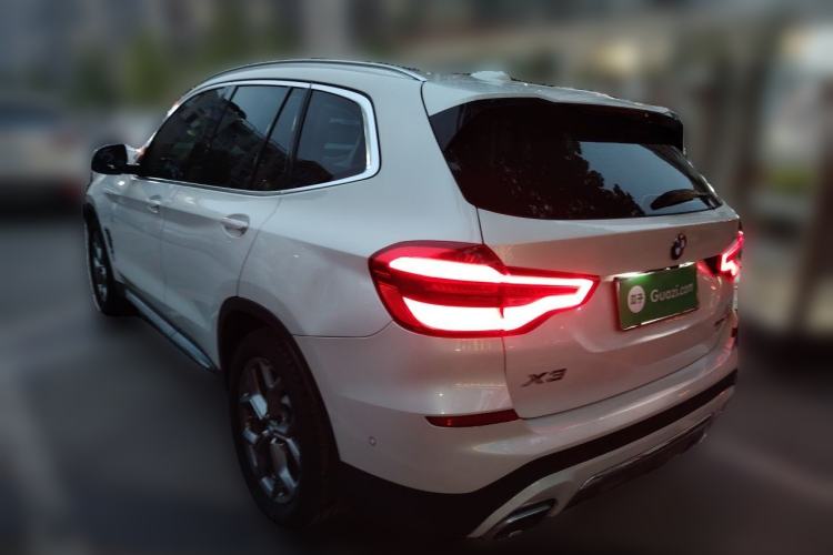 Used BMW X3 2021 xDrive28i Luxury Package Rear Left 45 Deg