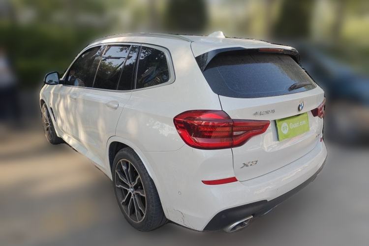 Used BMW X3 2021 xDrive30i Luxury Model with M Sport Package Rear Left 45 Deg