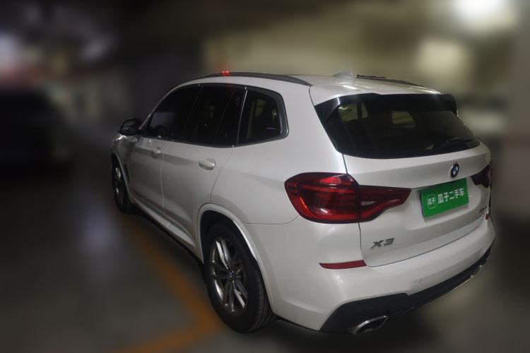 Used BMW X3 2021 xDrive25i M Sport Package Rear Left 45 Deg