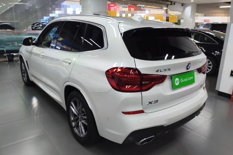 Used BMW X3 2021 xDrive28i M Sport Package Rear Left 45 Deg