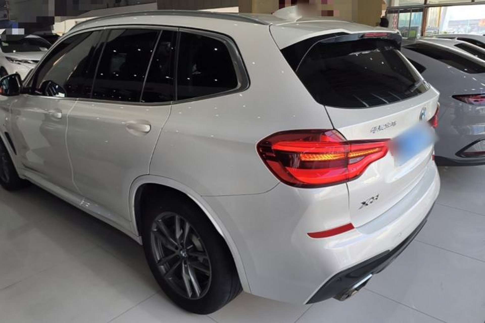 Used BMW X3 2021 xDrive25i M Sport Package Rear Left 45 Deg