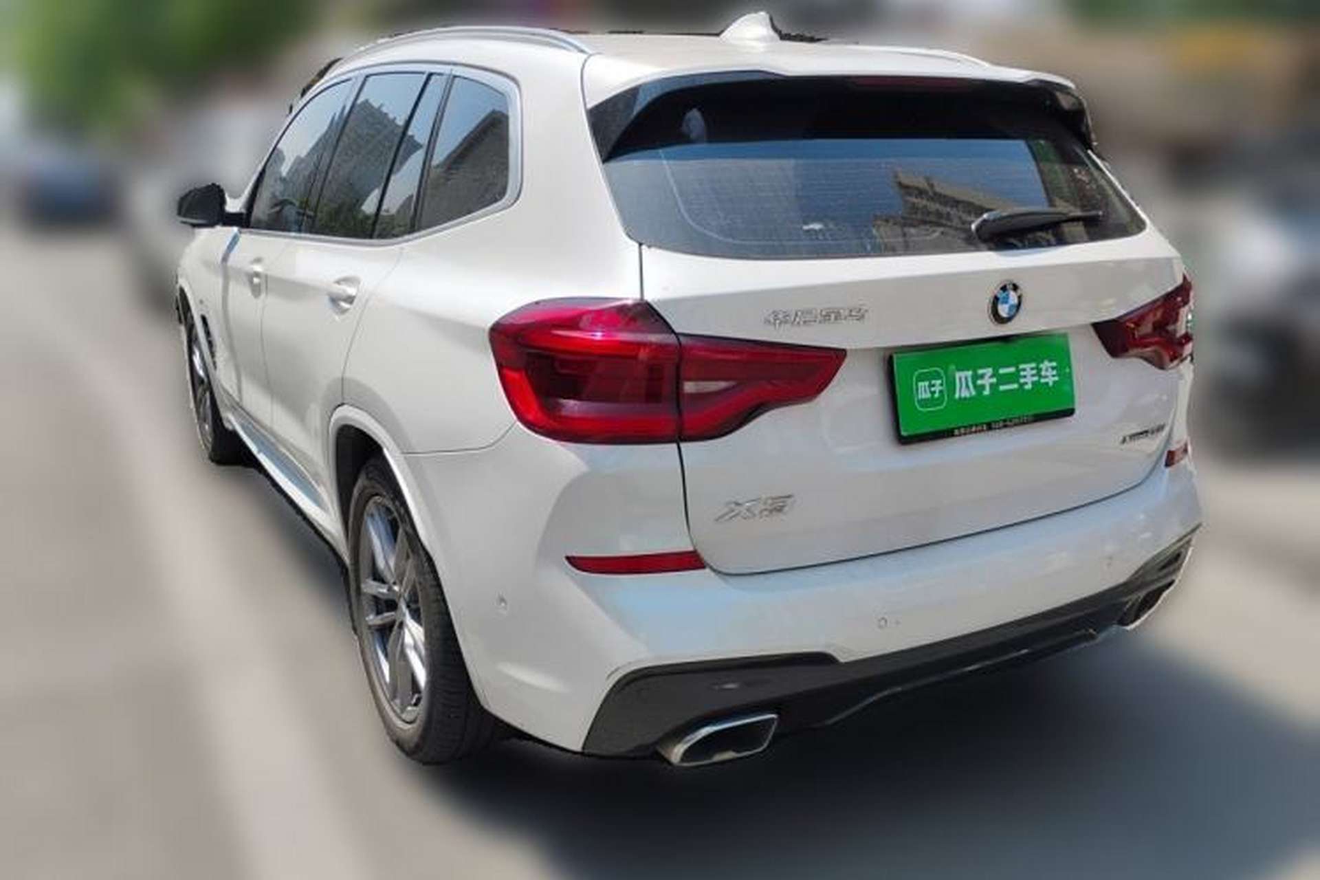 Used BMW X3 2021 xDrive28i M Sport Package Rear Left 45 Deg