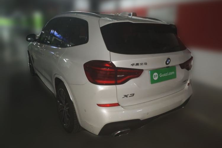 Used BMW X3 2021 xDrive30i Luxury Model with M Sport Package Rear Left 45 Deg